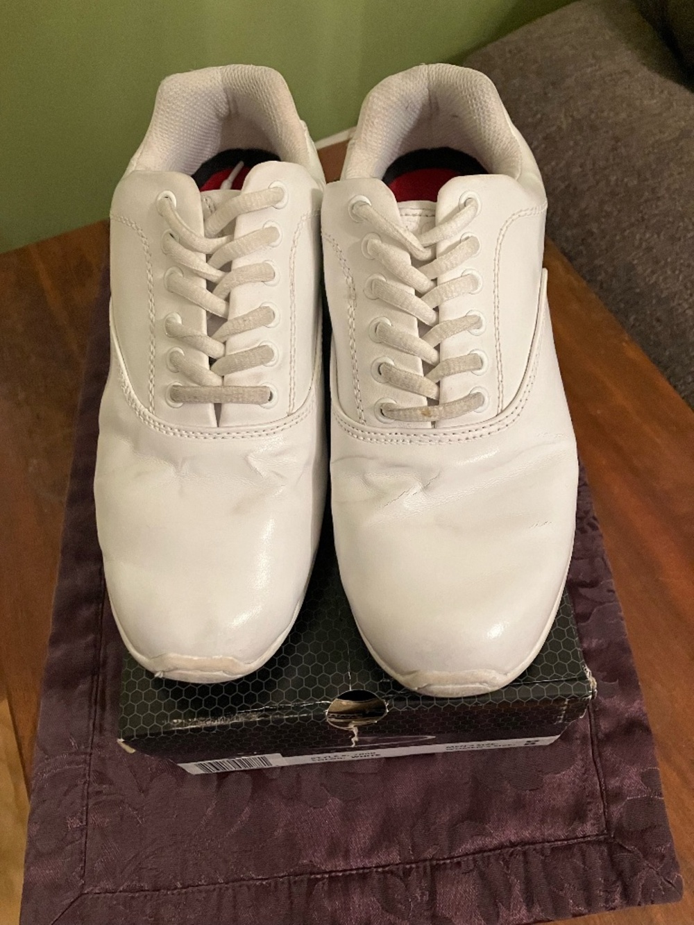 DSI Velocity White Marching Shoes - Picture 4 of 7